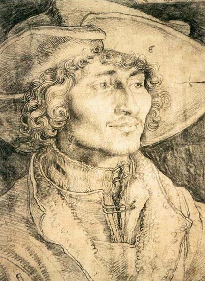Albrecht Durer Portrait of a Young Man oil painting image